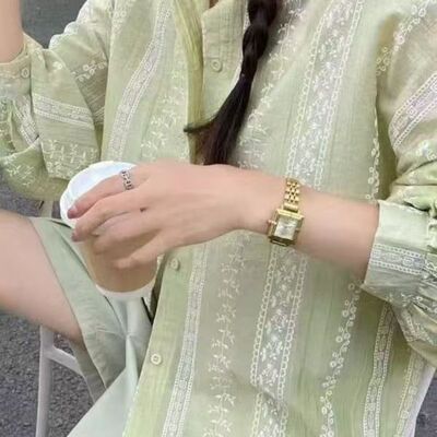 甜美微透防晒衬衫2025春夏新款宽松中长款长袖薄款开衫女空调衫潮