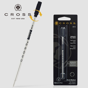 CROSS/高仕黑色笔芯原子笔芯官方旗舰店正品进口走珠笔芯配件原子