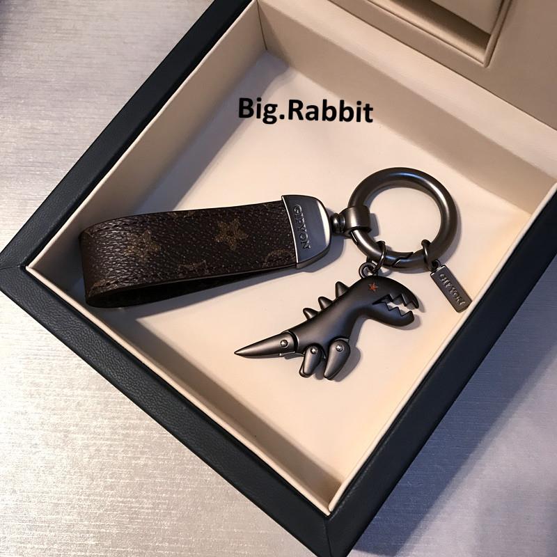 LV&GEDETE 汽车钥匙扣挂件宝马钥匙链包包挂饰适用奔驰女老花吊坠
