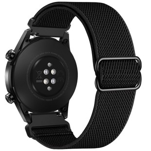 ES手链20 适用华为GT2手表表带伸缩尼龙GT3弹力PRO表带荣耀magic2腕带GS3 非原装 GT1保时捷版 22MM一代46 ECG