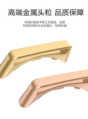 适用谷歌 Google pixel 1/2 手表表带金属头粒连接器谷歌G1 pixel watch头粒连接器