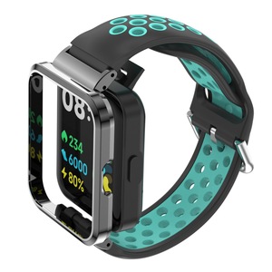 适用小米watch S1 active智能手表color2硅胶表带sport运动保护壳腕带