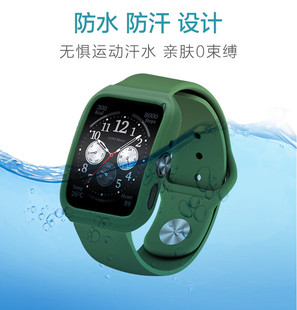 适用于OPPOwatch3 pro反扣硅胶表带保护套透气防汗3代运动表带watch3pro硅胶保护壳套装男女款亲肤硅胶腕带