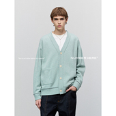 HERE美利奴羊毛秋冬季 开衫 毛衣针织衫 NUMBER 男女款 NH24M131