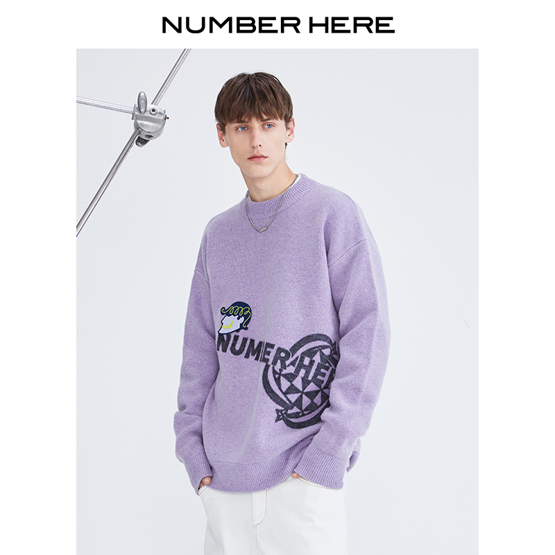 春季毛衣NUMBERHERE男女款