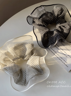 ins大肠圈百搭发圈女2023新款气质甜美发绳发饰丸子头不伤发头绳