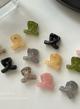 公主头迷你刘海夹边夹侧边少女前额碎发发夹新款小号编发发卡头饰