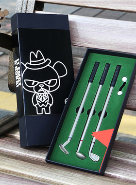 SNIPE大阪熊高尔夫球玩具笔高尔夫小礼物礼品奖品24新款
