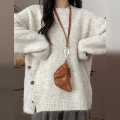 慵懒风内搭可外穿毛衣女