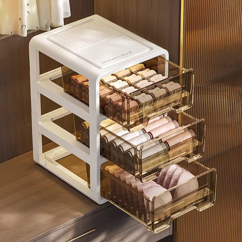 内衣内裤袜子三合一收纳盒家用2026新款抽屉式衣柜放内衣整理神器,收纳整理,内衣收纳盒,淘宝优惠券,粉丝福利购,淘宝优惠卷