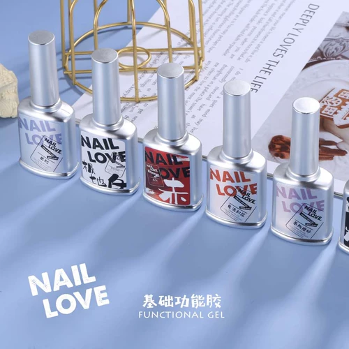 Naillove Basic Function Platinum Platinum Black Bing White Bing Bing Черно -белый красный