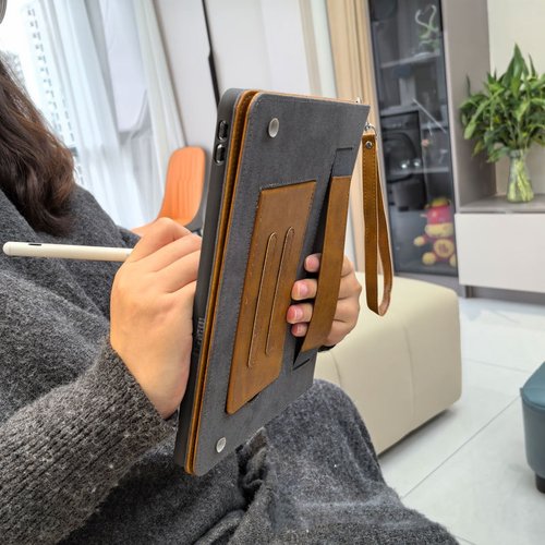 适用华为BZH5-W00平板保护套11寸笔槽huawei擎云C5S外壳挂绳卡包BZF5-W00皮套全包c5sbzh5一w00电脑横竖支架