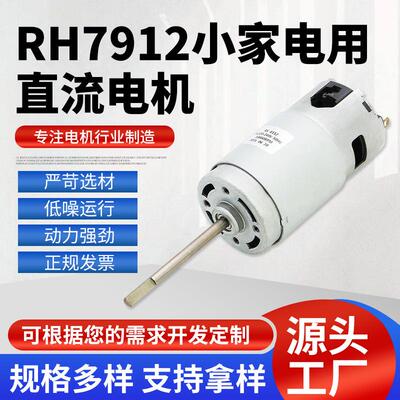 正权电机电器RH7912豆浆机电机小家电用直流电机