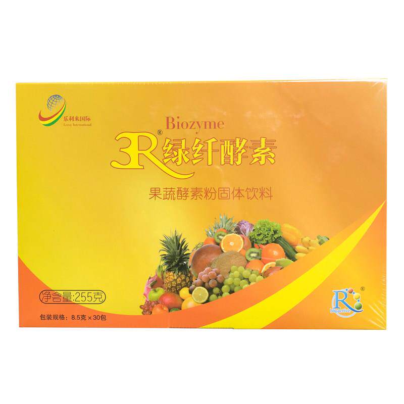 利来绿XRW纤酵素乐盒新包装诺力达果蔬酵粉一30素袋