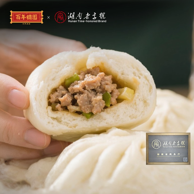 笋肉包百年德园早餐速冻老面发酵