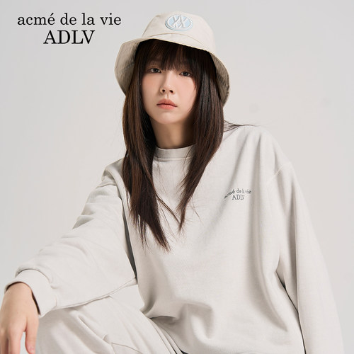 acmedelavie圆领宽松卫衣