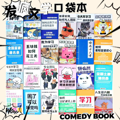 6272发疯文学口袋本学生创意小本
