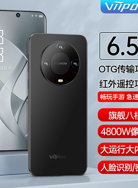 viipoo全新官方正品百元OTG红外摇控护眼大屏游戏备用5G智能手机