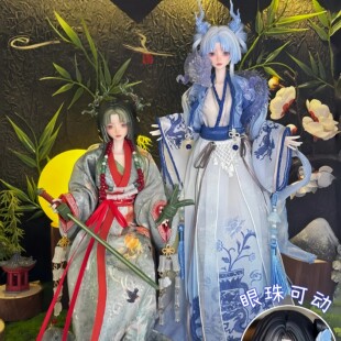 悸动瞬息·官方新品风月千年特六bjd女娃盲盒摆件可动人偶换装礼