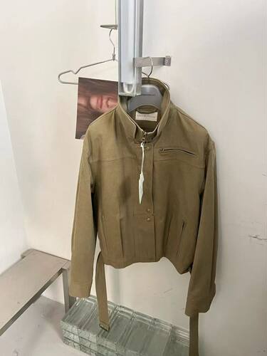 现～韩国东大门新款2026春Londonflat时尚百搭立领短款夹克外套女