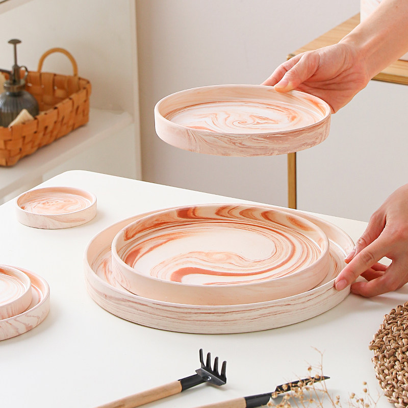 底盘陶瓷花盆托盘绿萝绿植多肉花容器接水托装饰摆台圆形多肉底托,鲜花速递/花卉仿真/绿植园艺,花盆,淘宝优惠券,粉丝福利购,淘宝优惠卷