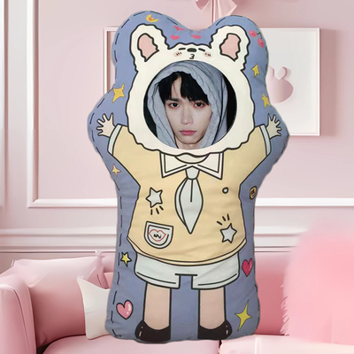 梓渝异形抱枕靠背玩偶双面定制周边可爱公仔卧室客厅沙发生日礼物