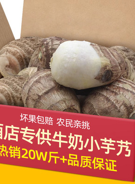 【助农装】云南现挖新鲜牛奶小芋头整箱装小毛芋艿香非荔浦蔬菜