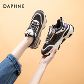 达芙妮老爹鞋 炸街高级感 复古百搭潮ins厚底运动鞋 女2025新款 夏季