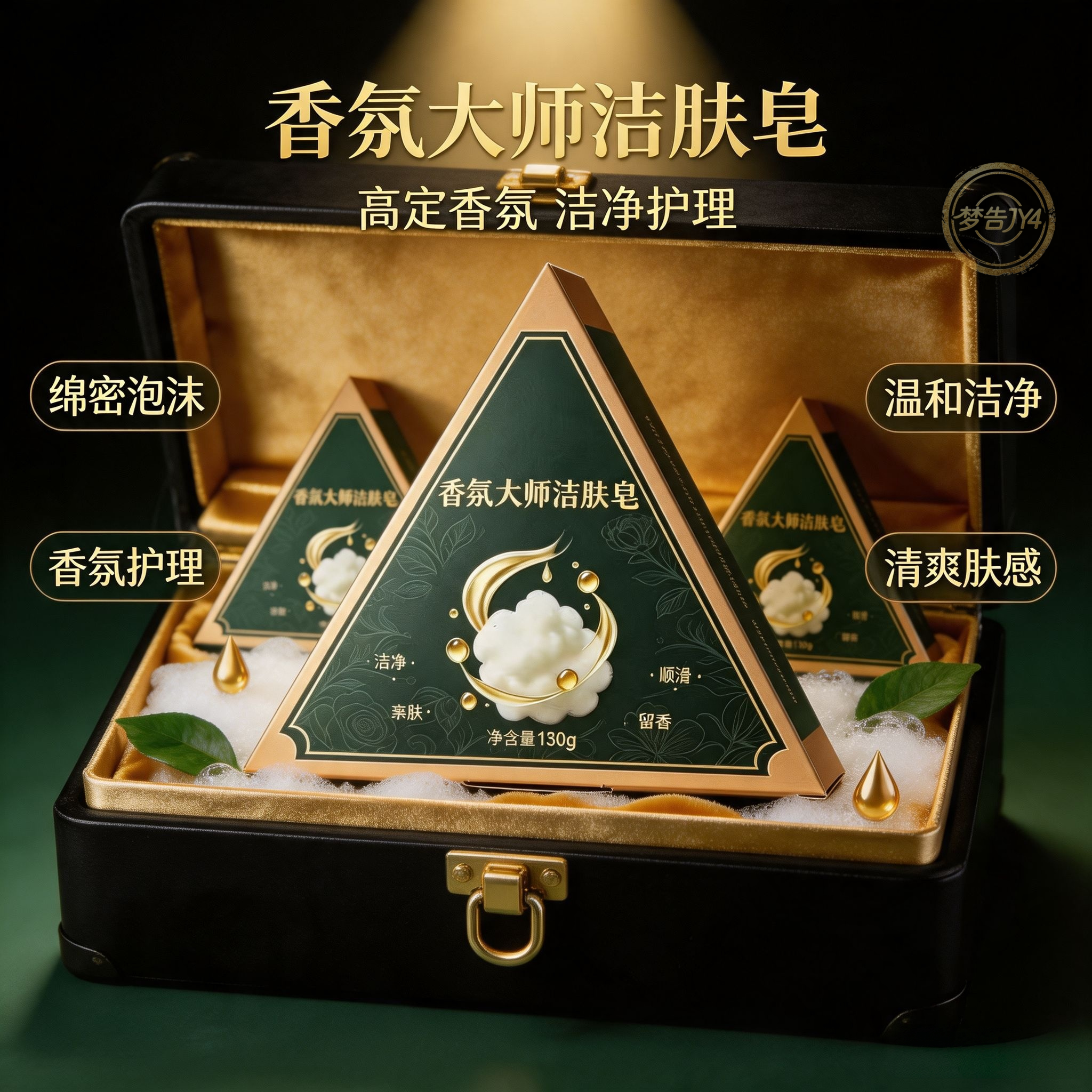 国货香氛大师手工洁肤皂控油留香
