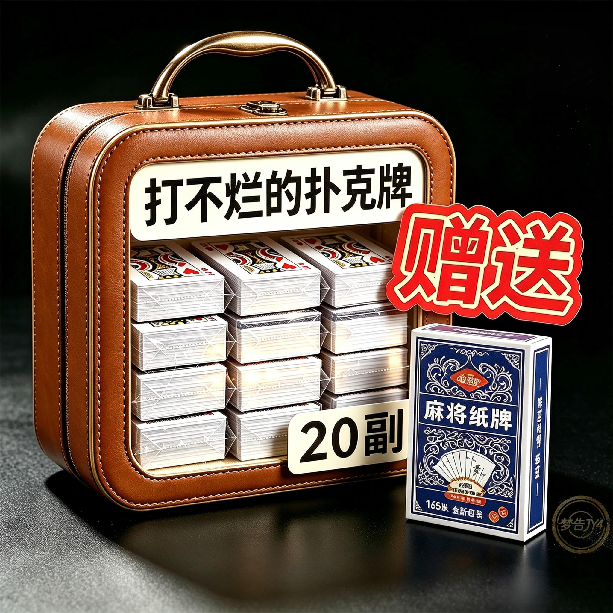 正版扑克牌批发加厚加硬打不烂家用纸牌麻将斗地主棋牌室扑克专用