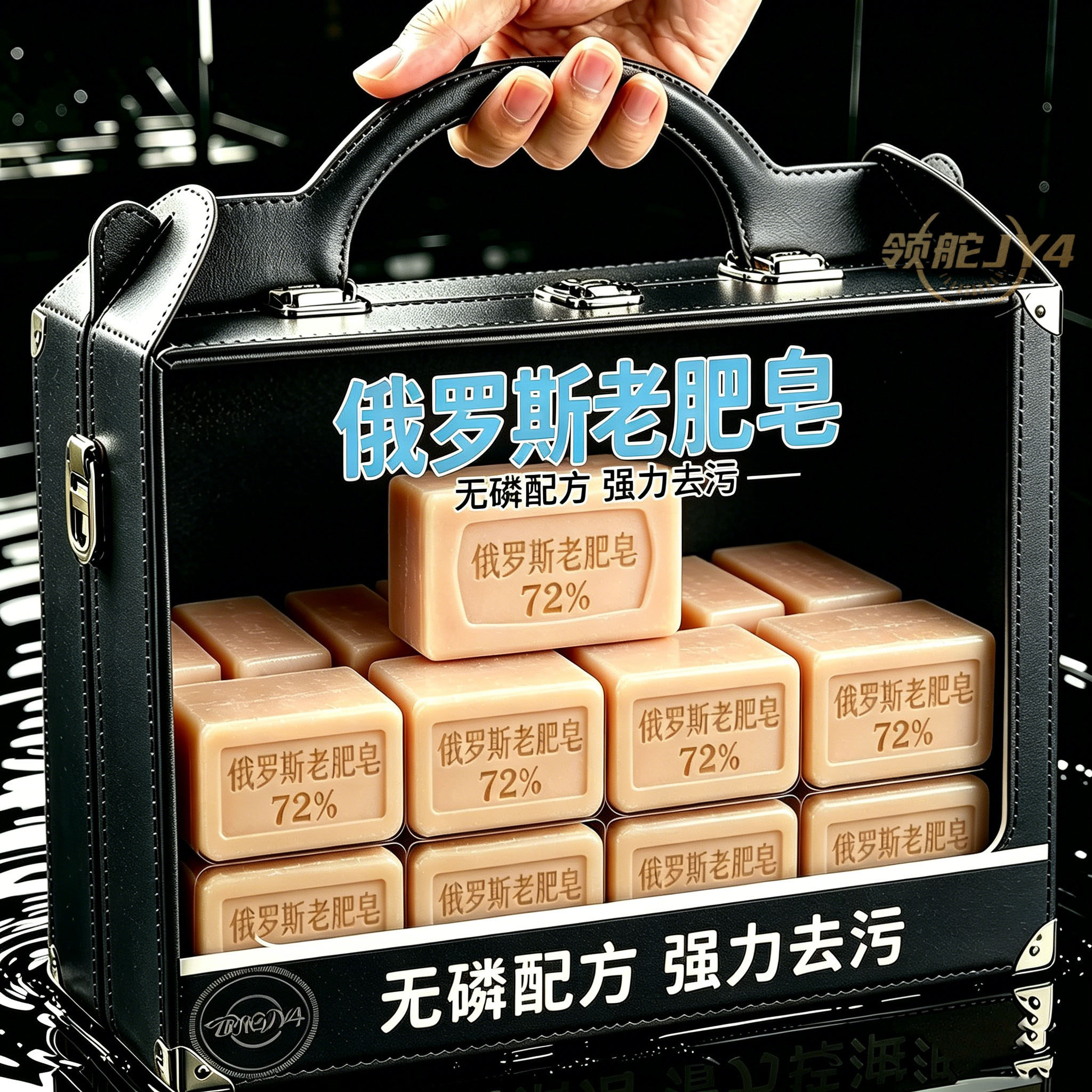 【俄罗斯工艺】老式肥皂72洗衣手工肥皂批发清洁强效去污无磷配方