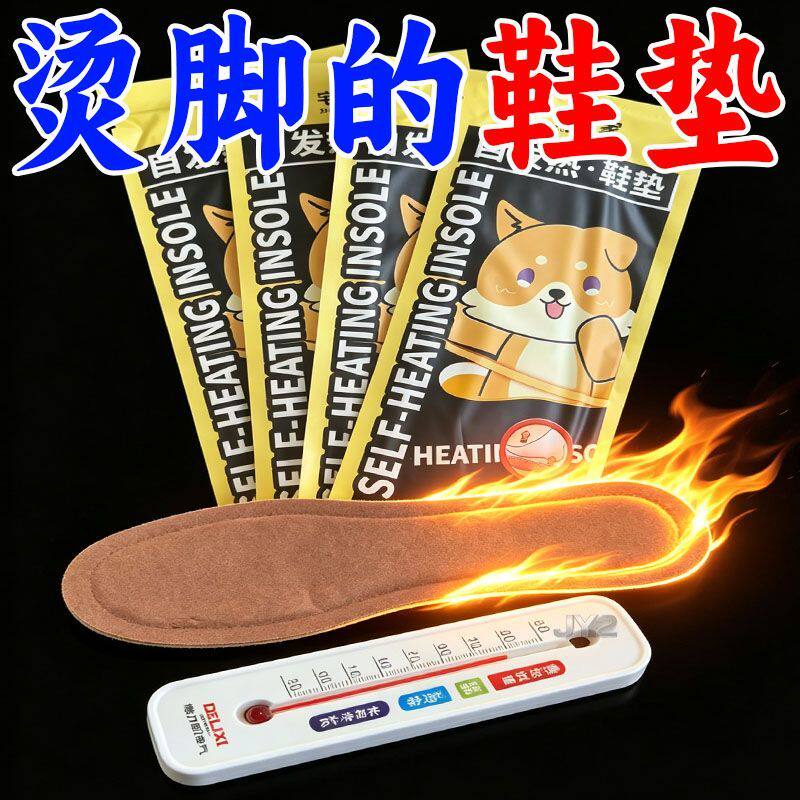 发热鞋垫冬季自发热男女通用恒温加热保暖暖脚神器冬天暖足鞋垫