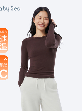 Wonder rib含羊毛肌底衣罗纹T恤可机洗长袖打底衫|Lulla by Sea