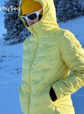 Lightwarm轻暖羽绒服连帽短款户外保暖中间层外套女|Lulla by Sea