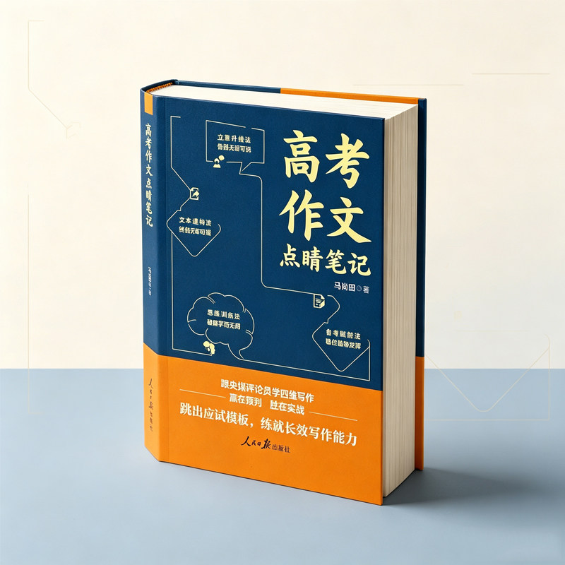 2026新书 高考作文点睛笔记 马尚田著 人民日报出版社