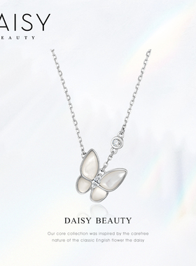 DAISYBEAUTYS925银锁骨链女项链