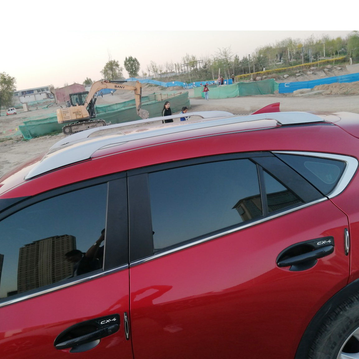 适用马自达CX-4行李架 车顶架 CX4车顶行李架 车顶竖杠 cx4 装饰