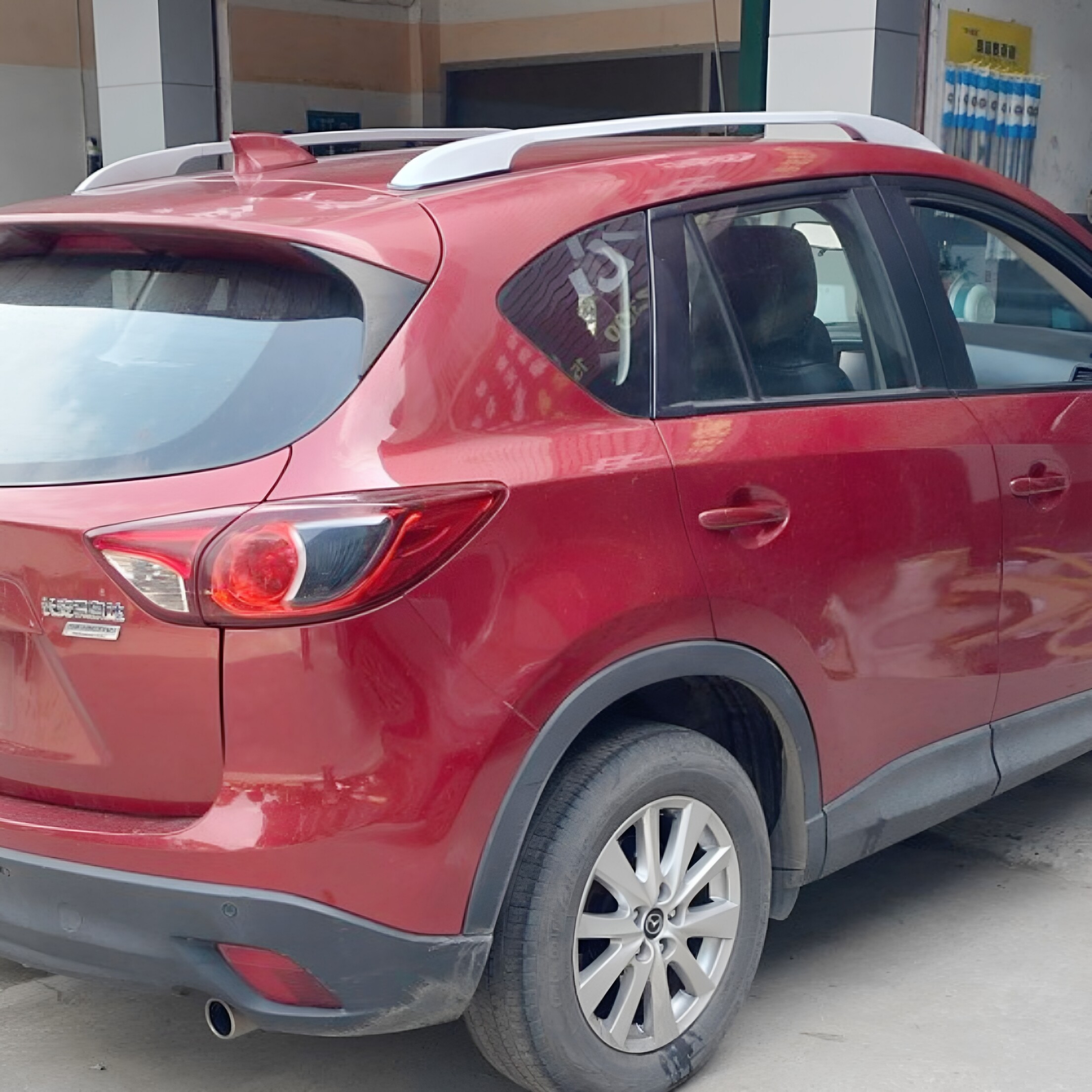 适用马自达cx-5行李架 车顶架 马自达cx5车顶行李架 车顶竖杠装饰
