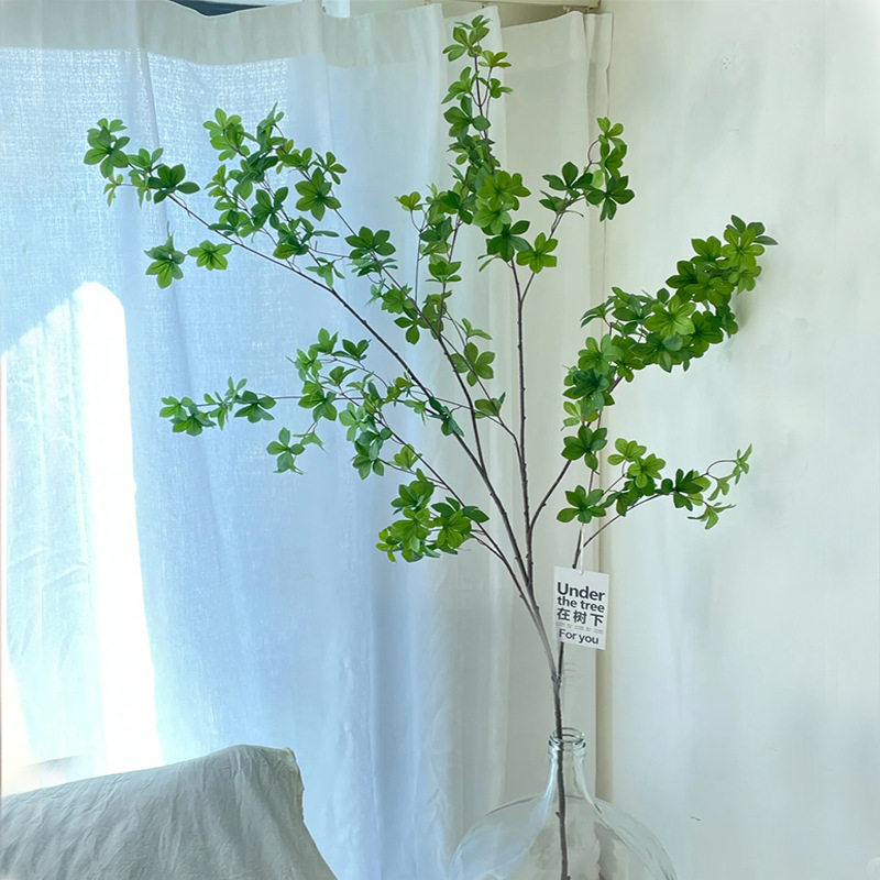 北欧仿真花日本吊钟植物单支马醉木树枝桌面绿植装饰造景吊钟花