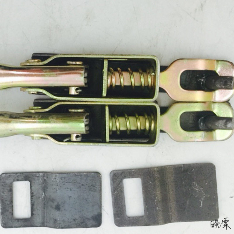 集装箱锁扣配件货架快递车门锁运输锁扣车箱锁具皮卡车扣门把手