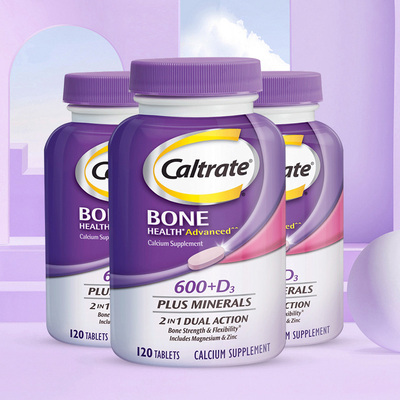 钙尔奇高钙维d中老年紫钙120粒