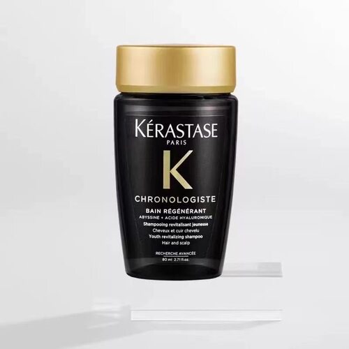 KERASTASE/卡诗黑钻钥源洗发水80ml+元气姜洗发水清爽清洁