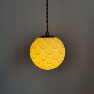 现代简约日式 餐厅灯卧室玄关民宿咖啡厅吧台北欧床头陶瓷吊灯 法式