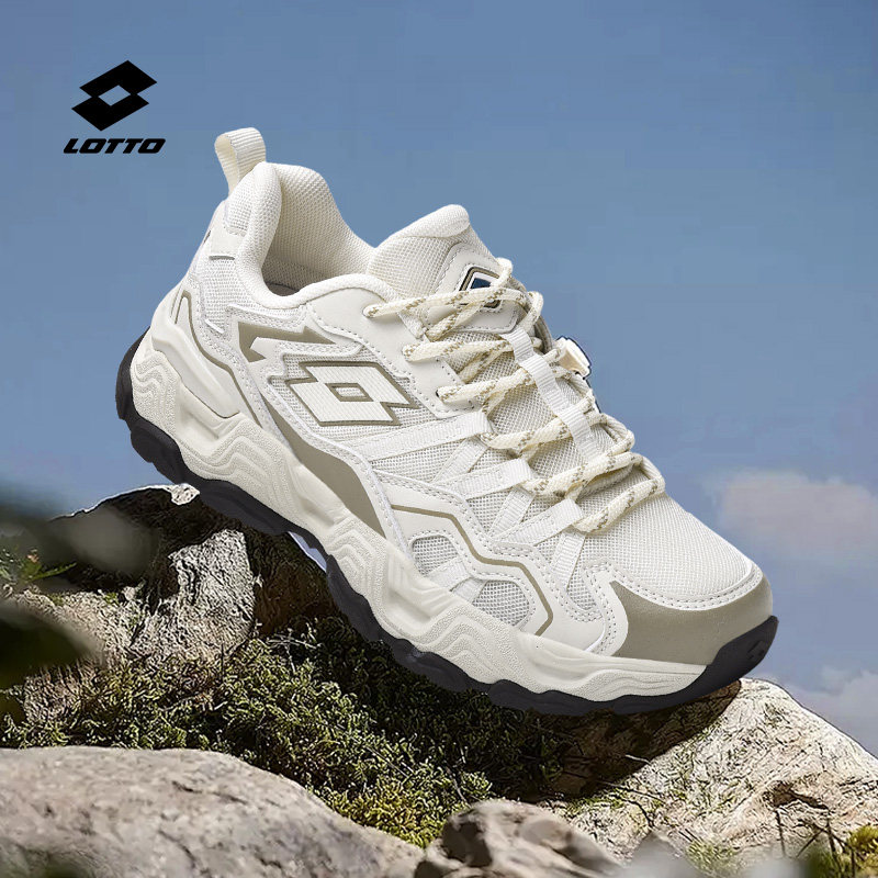 乐途女鞋夏季新款网面透气防滑学生户外登山鞋百搭徒步运动鞋子女