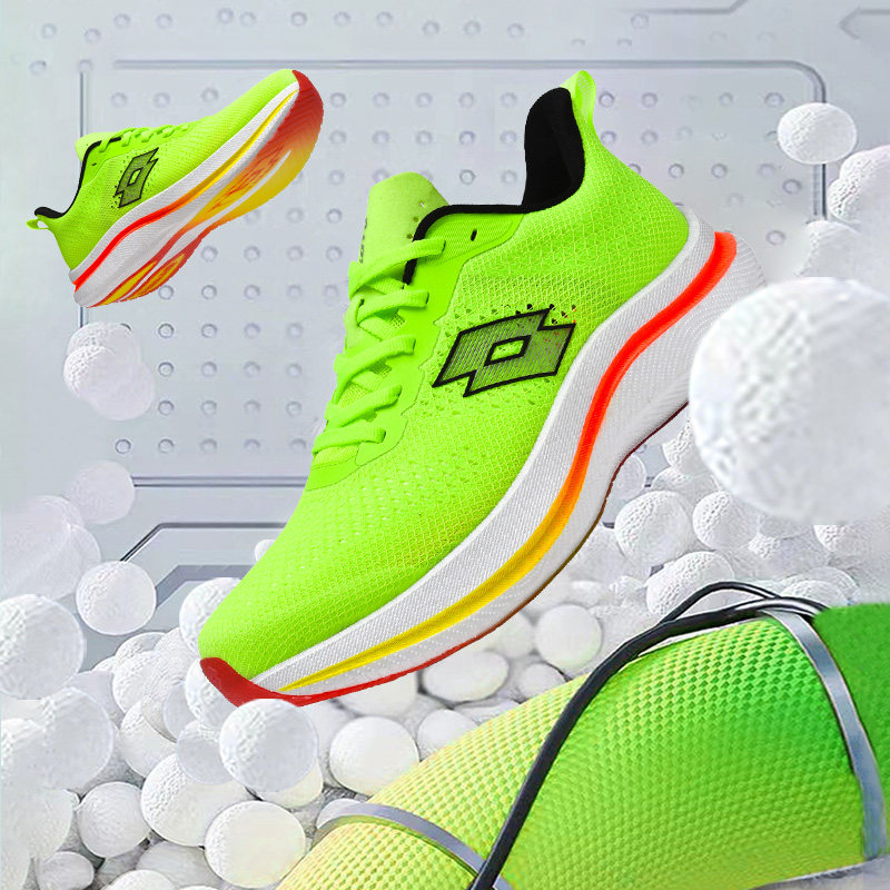 乐途男鞋新款碳板跑步鞋子夏季网面正品减震轻便竞速专业训练跑鞋