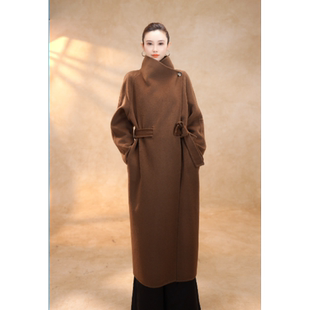 6004 秀场款 双面呢大衣时尚 恩佳专享