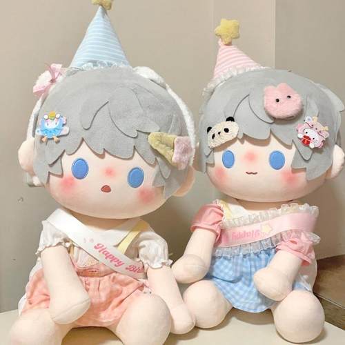 棉花娃娃40cm娃衣许愿日