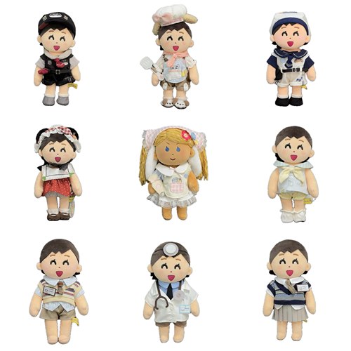 插画小人着替可爱甜美辣妹黑皮