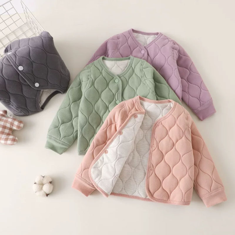 儿童校服神器冬季内搭加厚棉袄内胆男童棉衣保暖内衣套装女童棉服