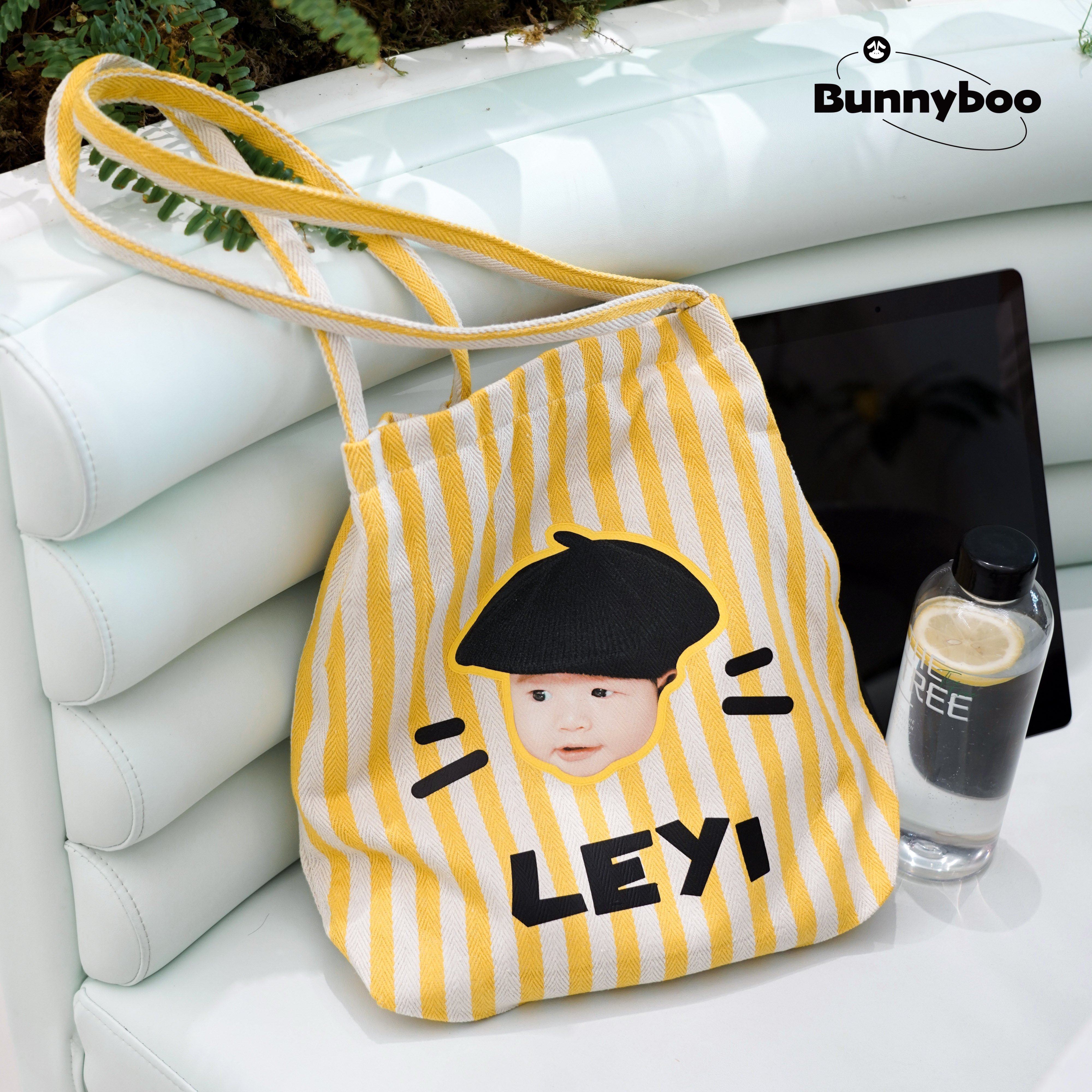 Bunnyboo宝宝宠物明星头像名字周边定制帆布包加厚加大可装电脑